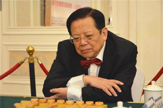 胡荣华参加盲棋表演